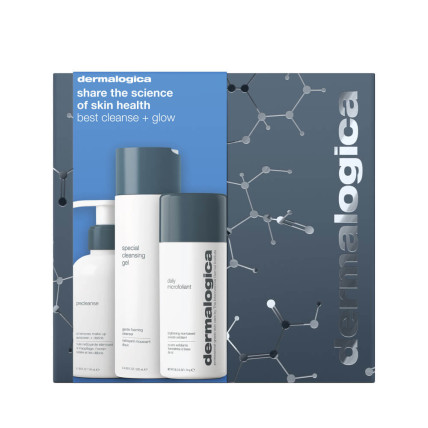 Dermalogica Best Cleanse + Glow - Набір Щоденний догляд Очищення та Сяяння шкіри 3од